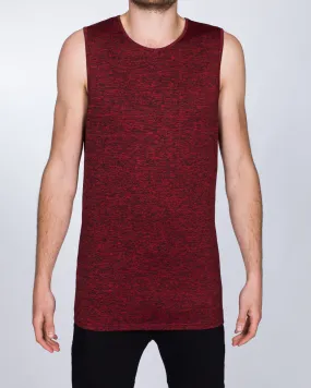 2t Tall Tank Top (burgundy)