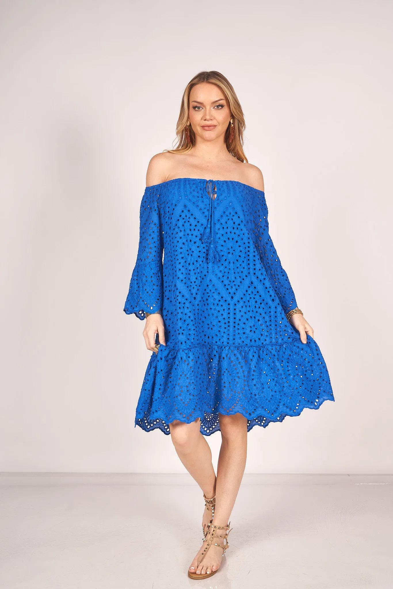 3/4 Sleeve Boho Dress