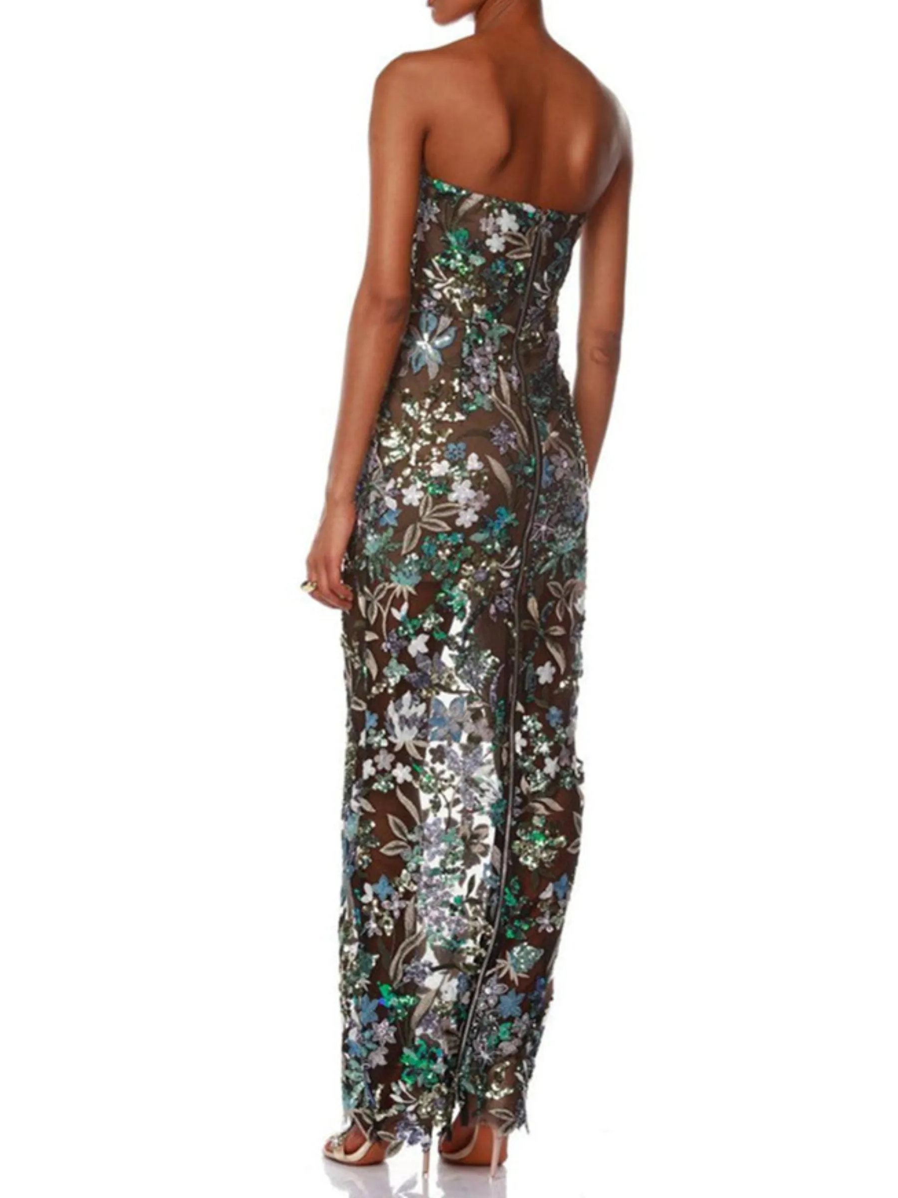 Aidan Embroidered Maxi Dress