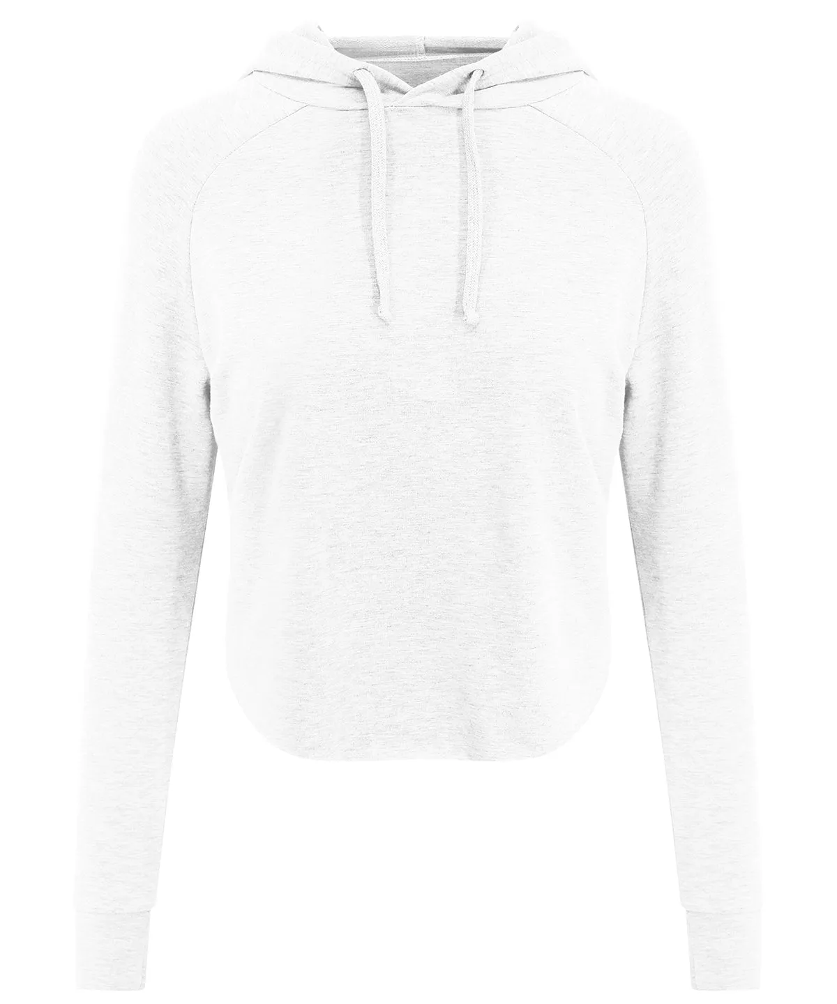 Arctic White - Women's cross back hoodie