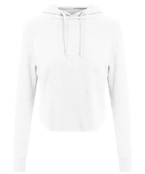 Arctic White - Women's cross back hoodie