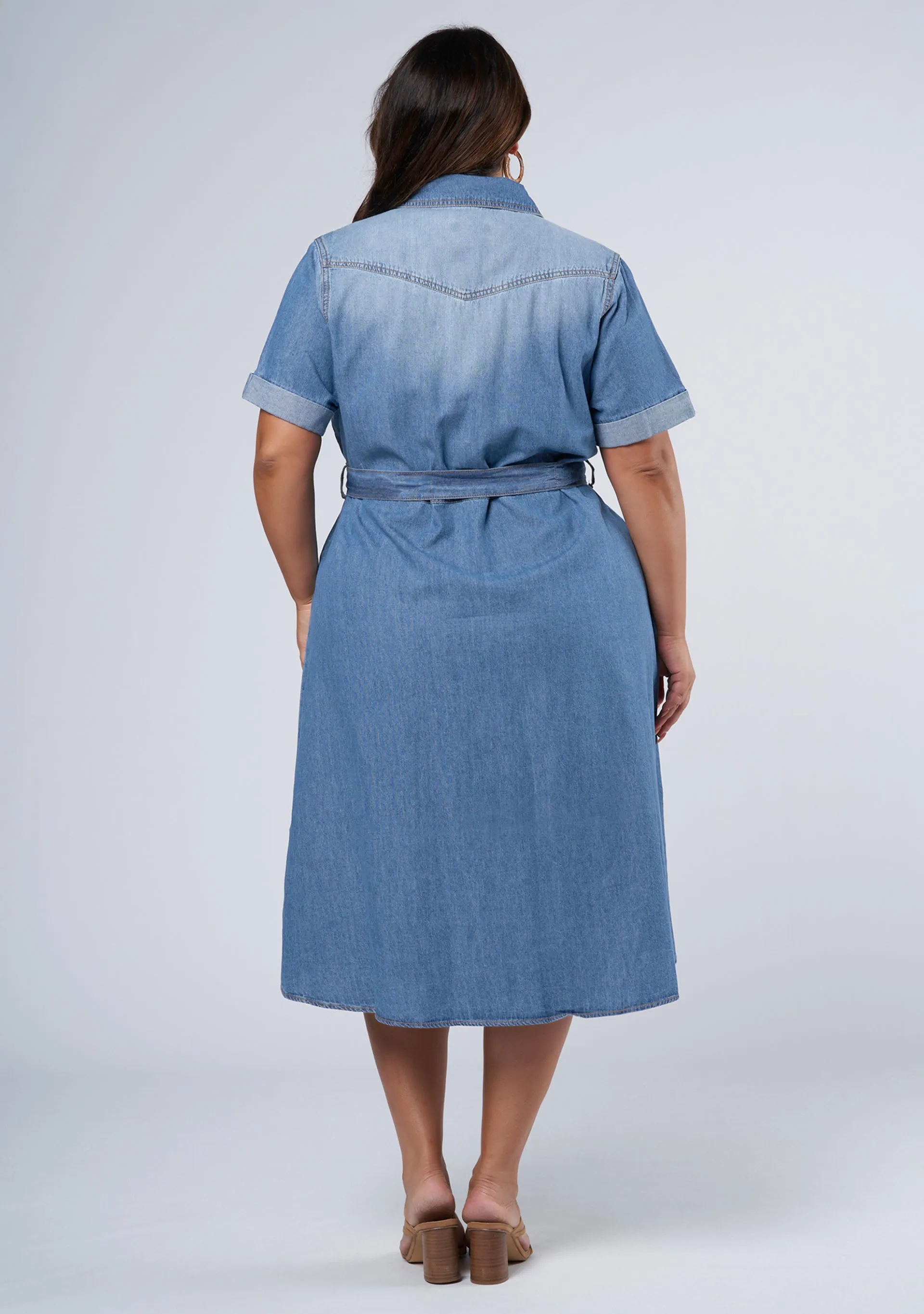 Ari Denim Midi Dress