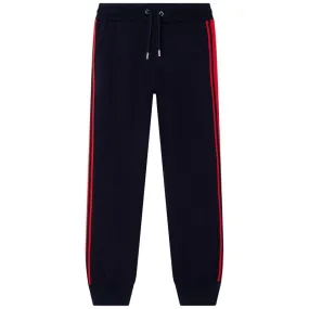 Boys Black / Red Jogging Bottoms