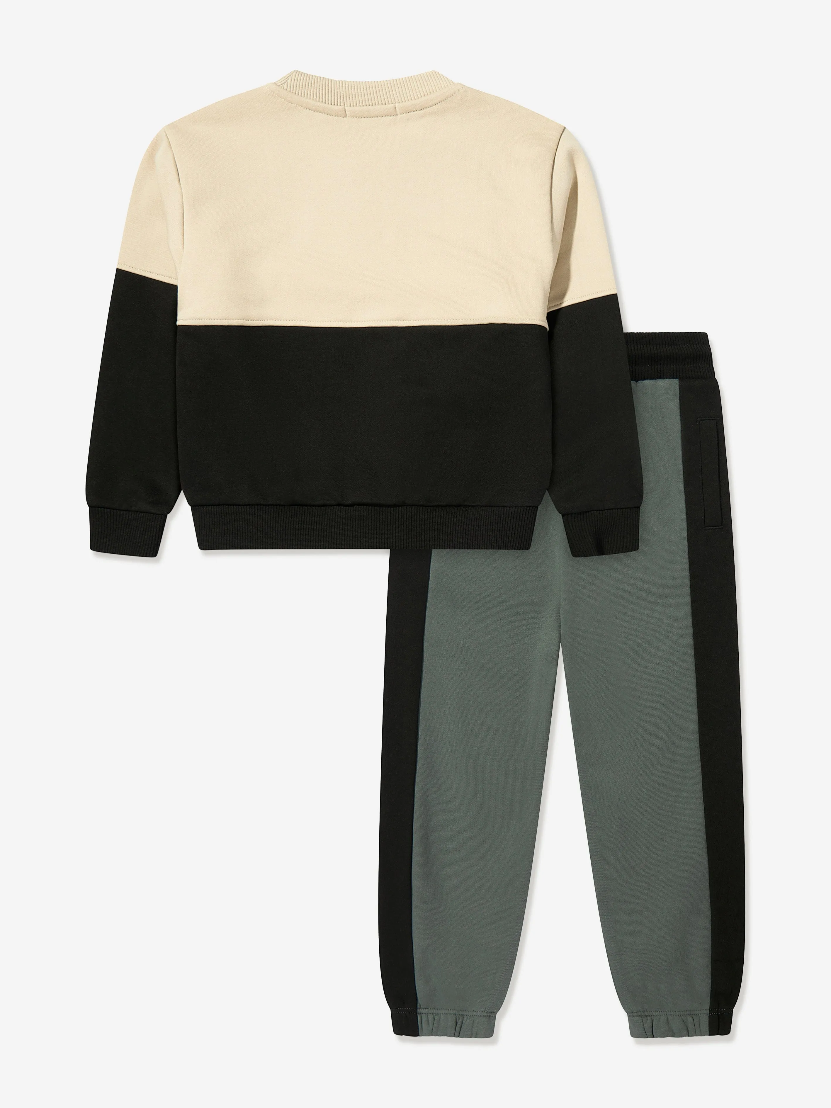 Calvin Klein Boys Colourblock Tracksuit in Multicolour