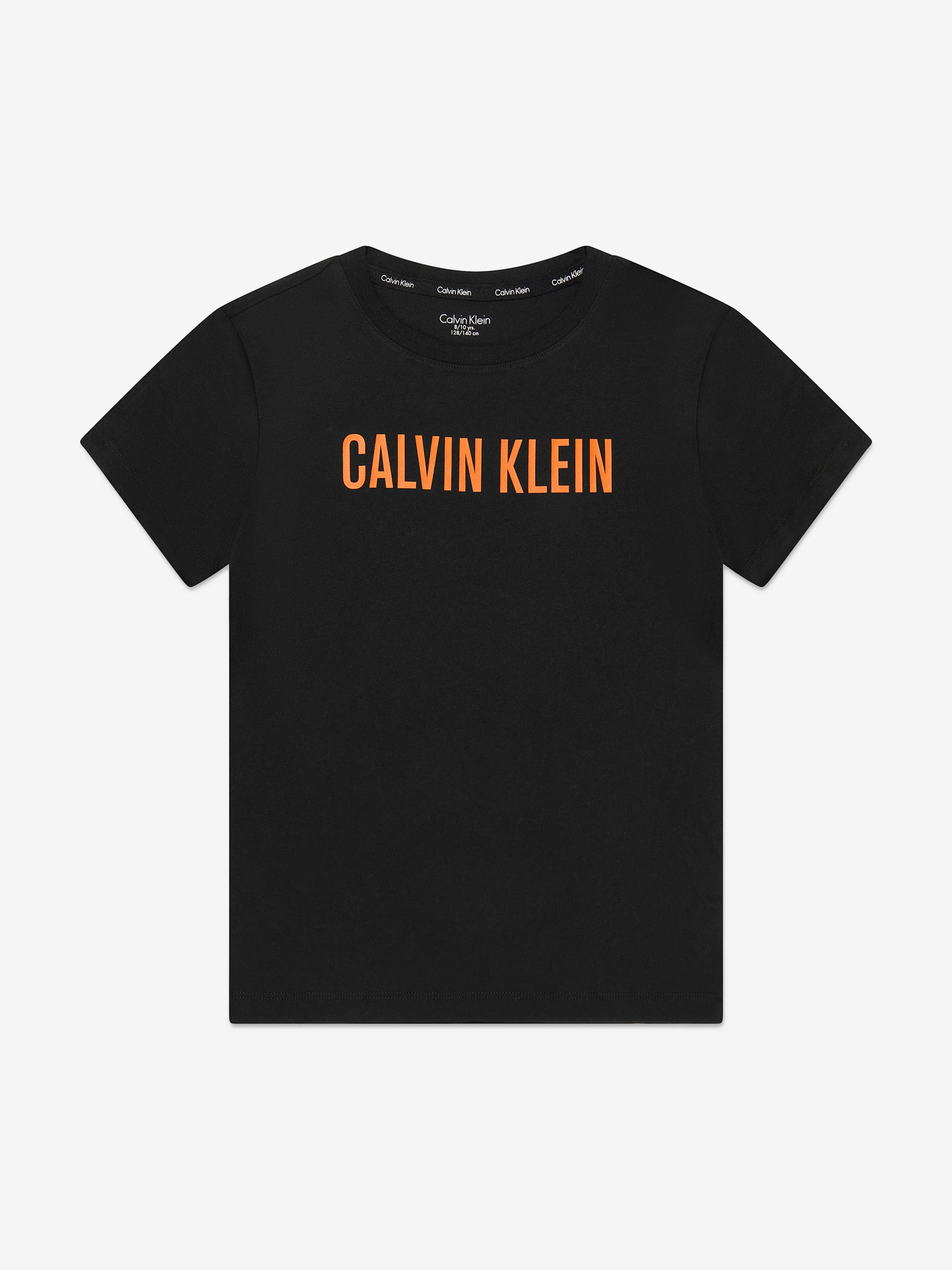 Calvin Klein Boys Short Pyjamas Set in Orange