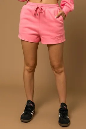 Cozy Fleece Interior "ATHLETIC" Shorts