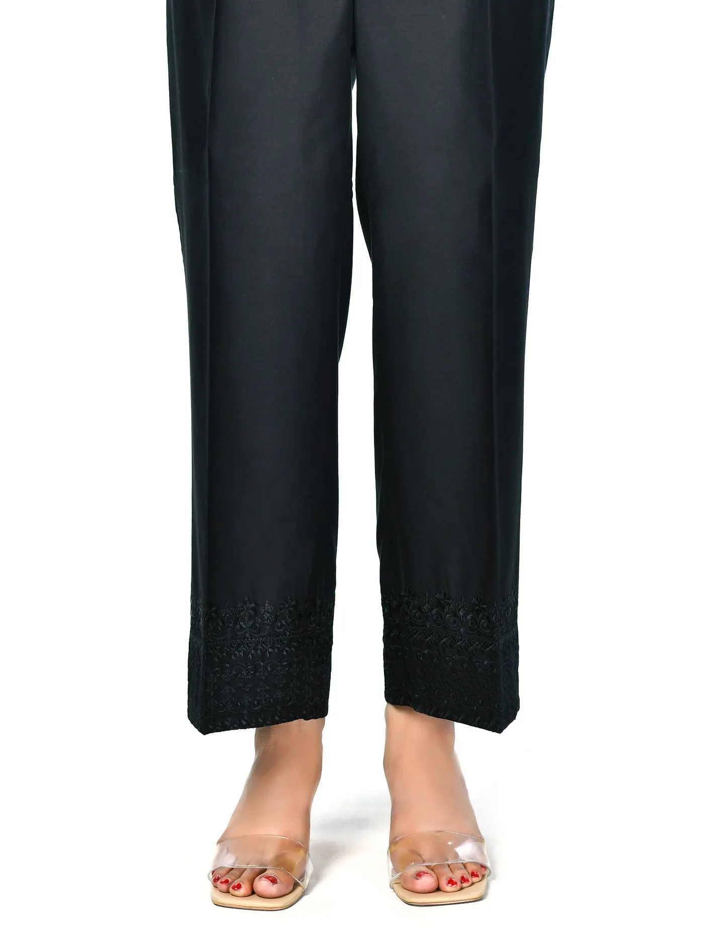 Embroidered Cambric Pant