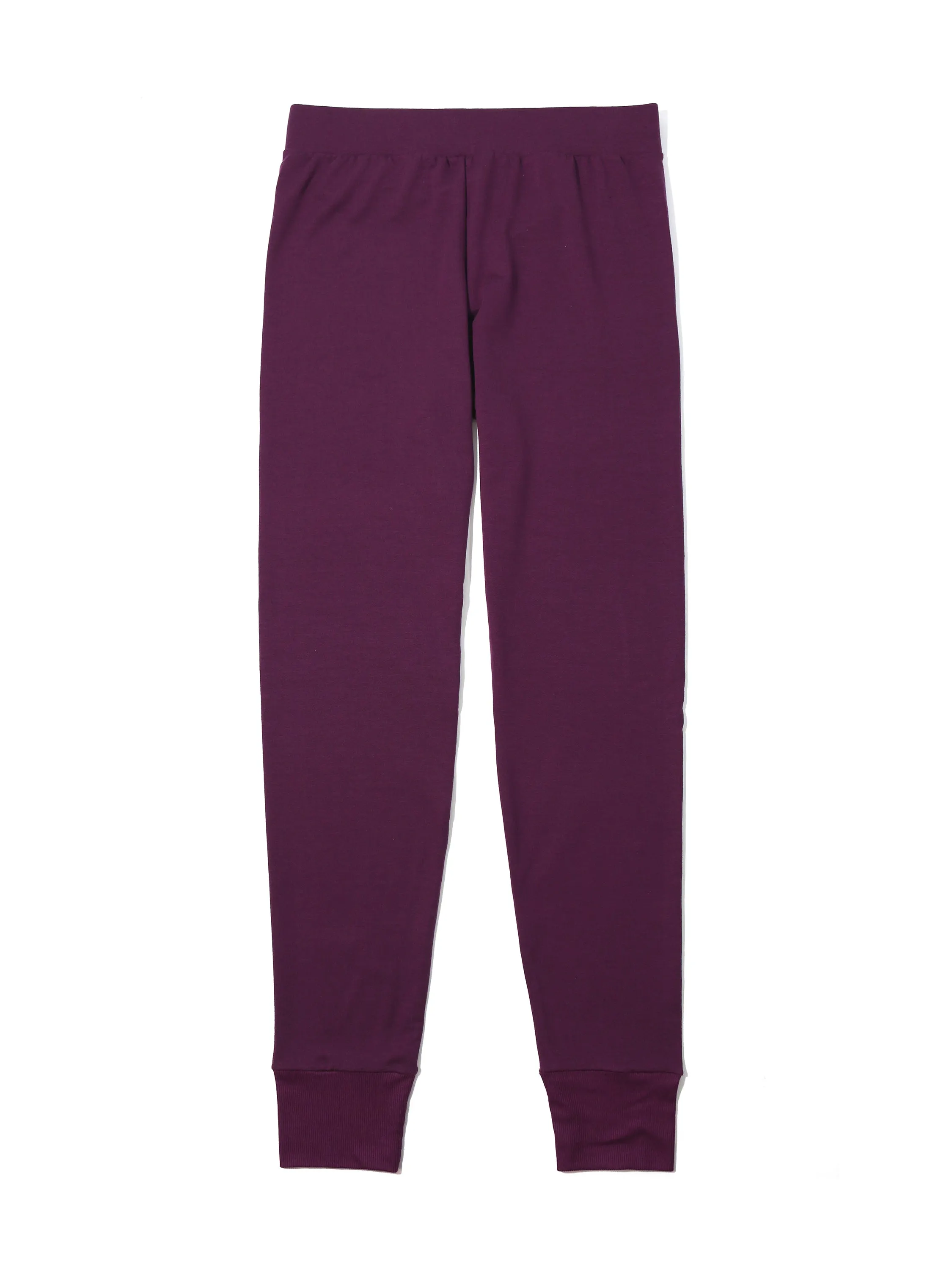 French Terry Jogger Dried Cherry Red Sale