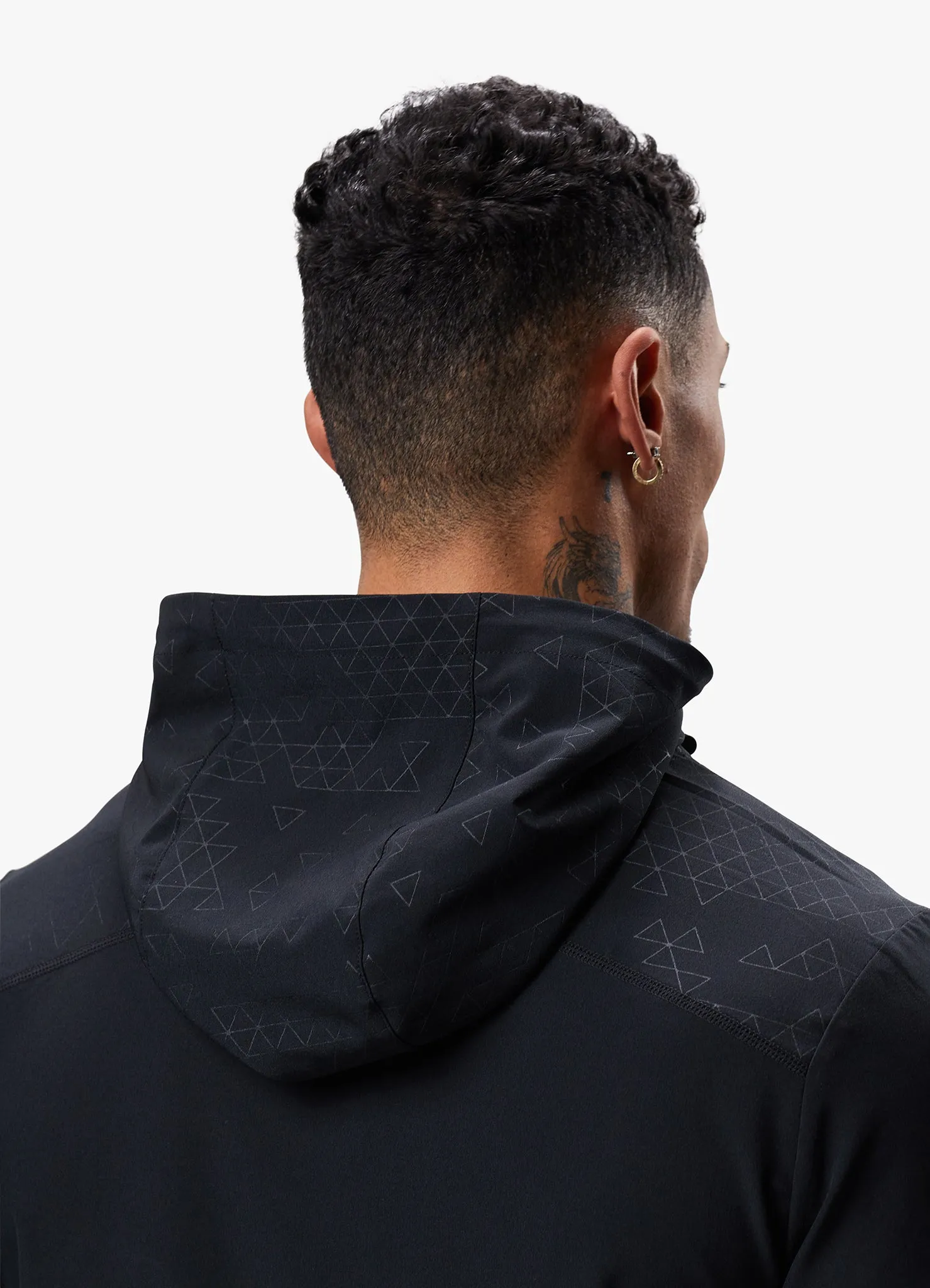 Gym King Debossed 2.0 FZ Tracksuit - Black