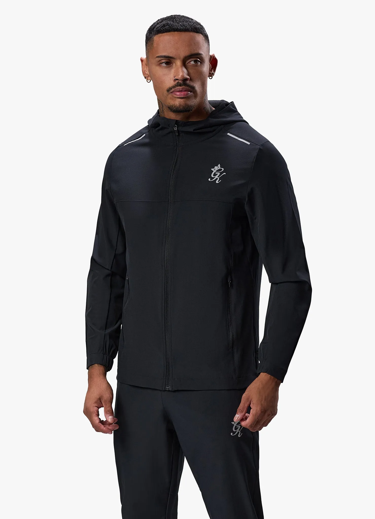 Gym King Flex Woven Tracksuit - Black