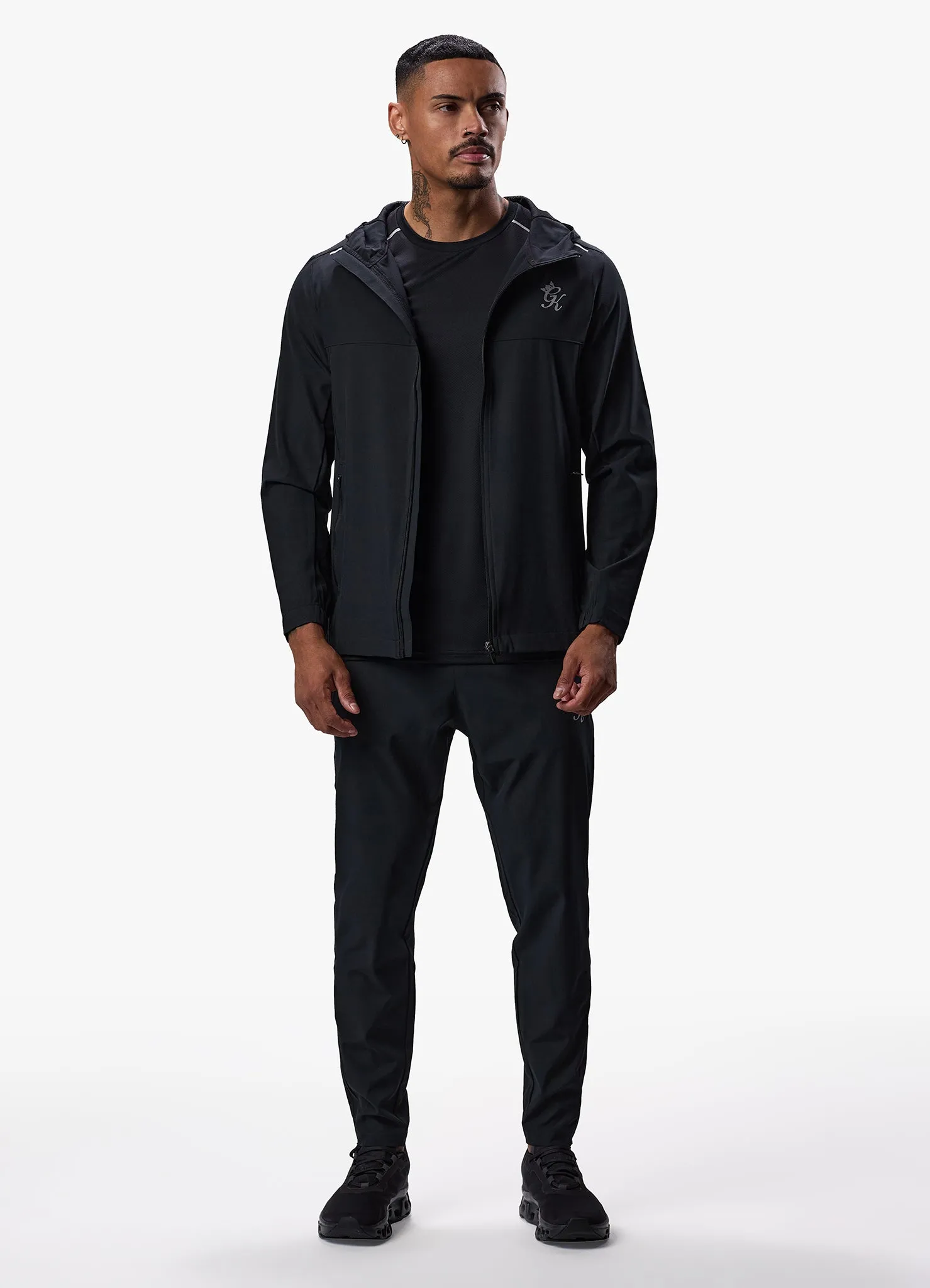 Gym King Flex Woven Tracksuit - Black