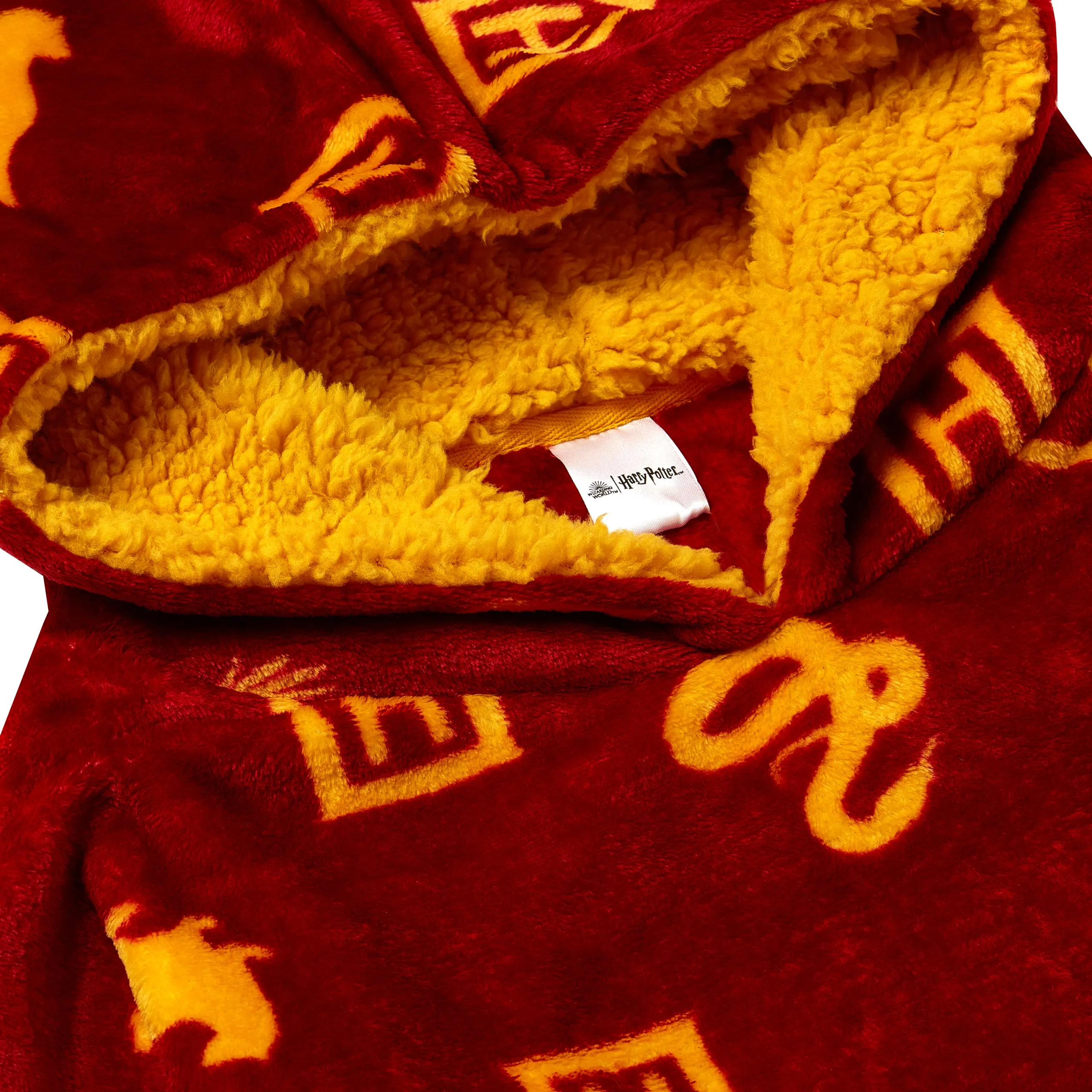 Harry Potter Fleece Hoodie Blanket