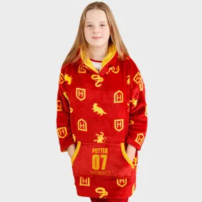 Harry Potter Fleece Hoodie Blanket