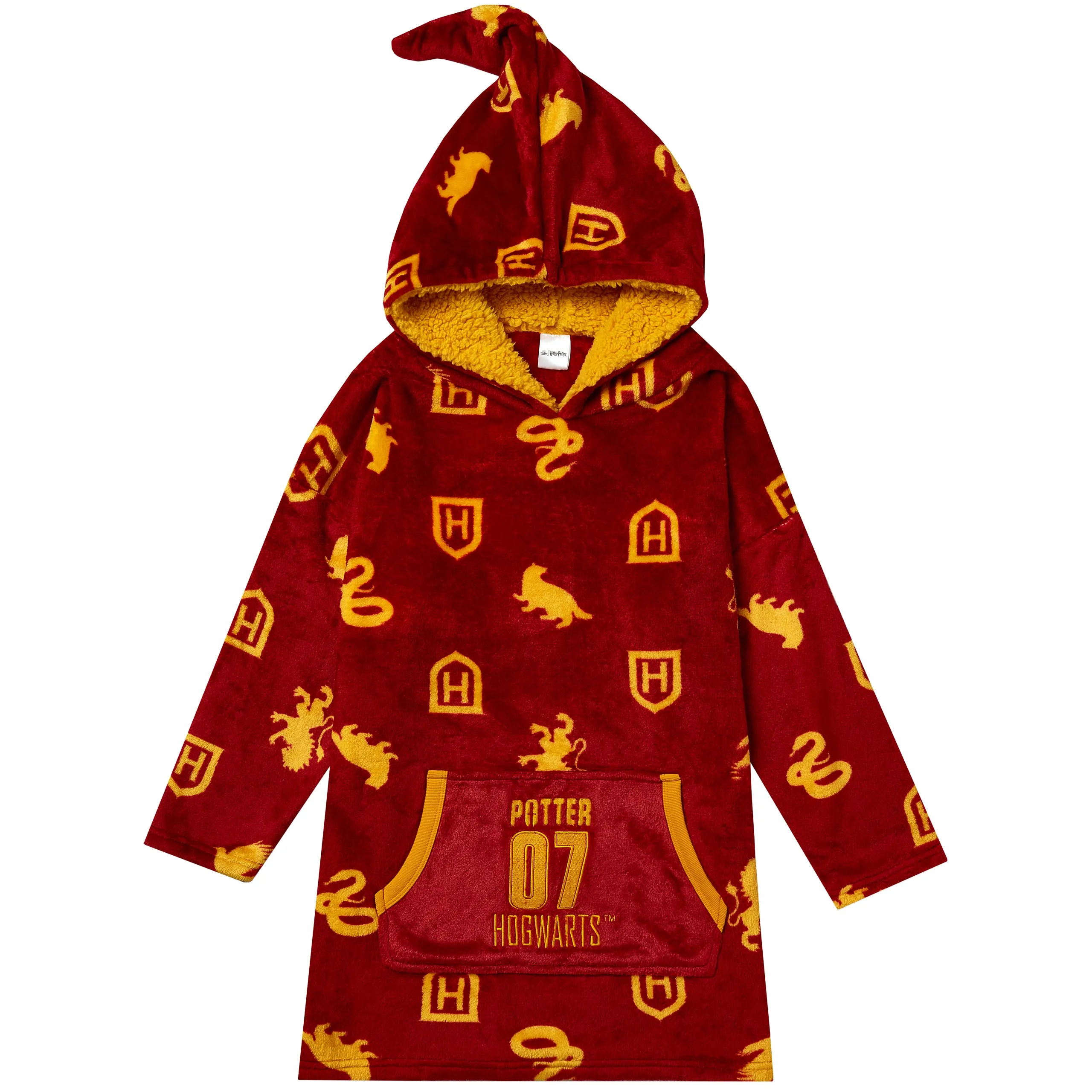 Harry Potter Fleece Hoodie Blanket