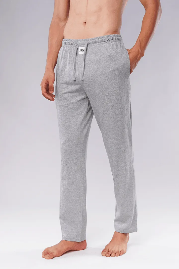 Jersey Pajamas - Heather Grey