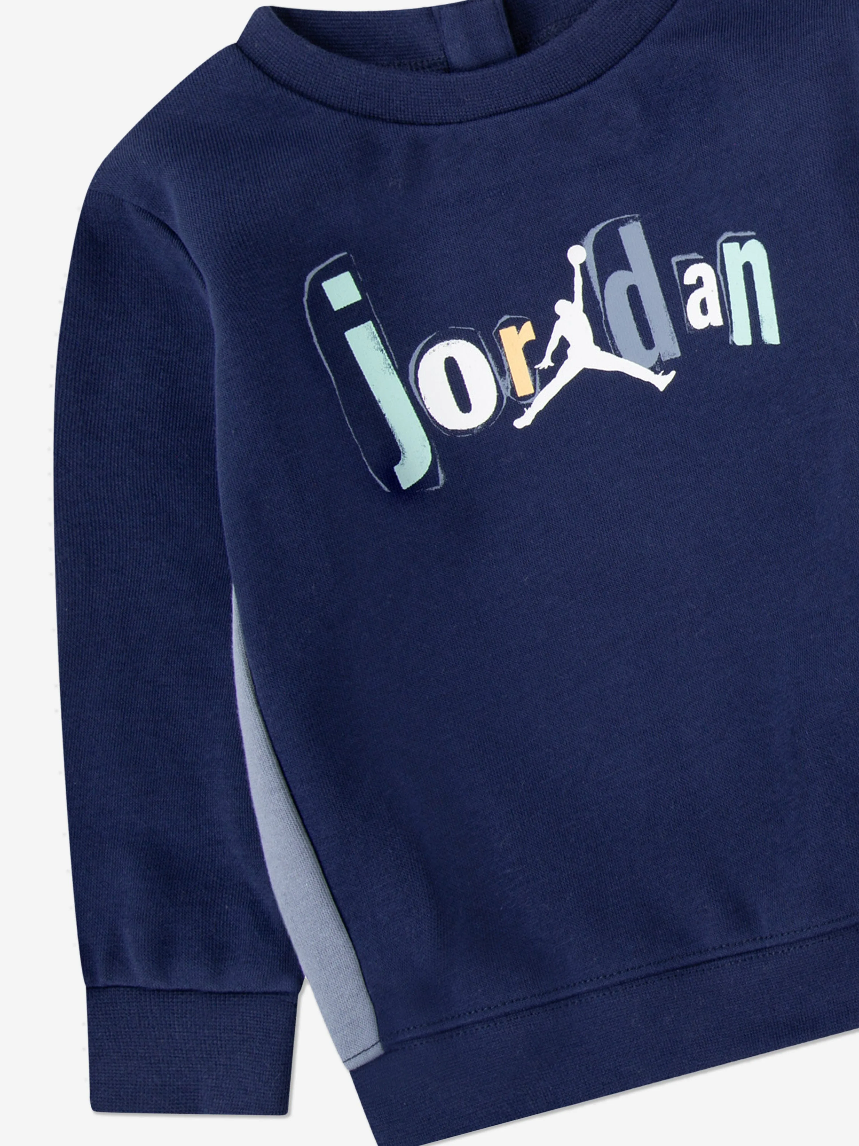 Jordan Boys Jumpman Team Blocked Tracksuit in Navy