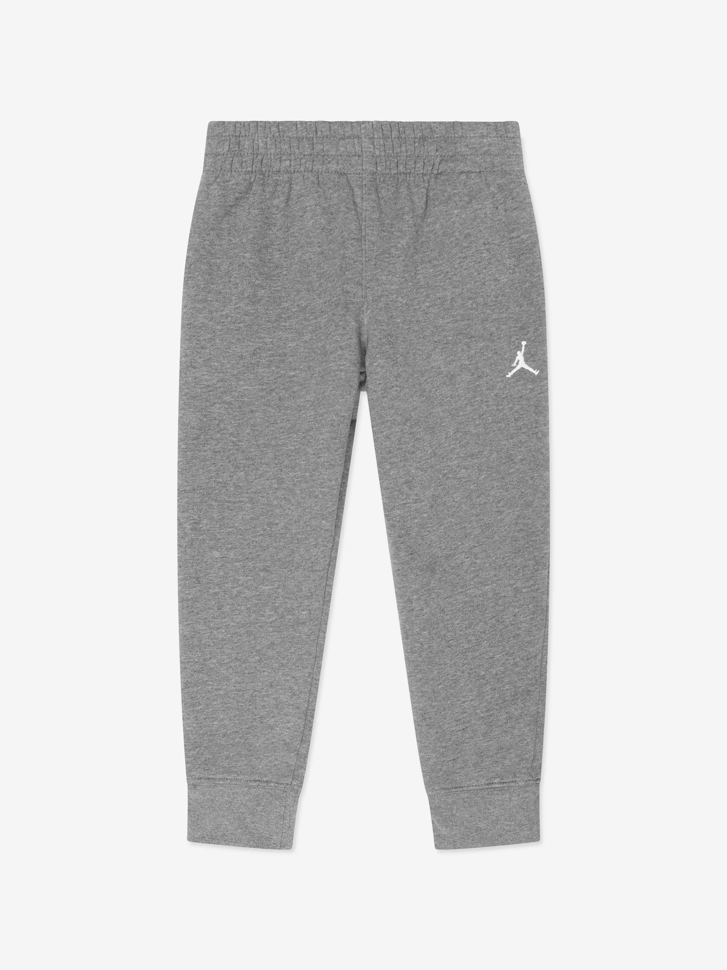 Jordan Boys MJ Brooklyn Fleece Tracksuit in Grey