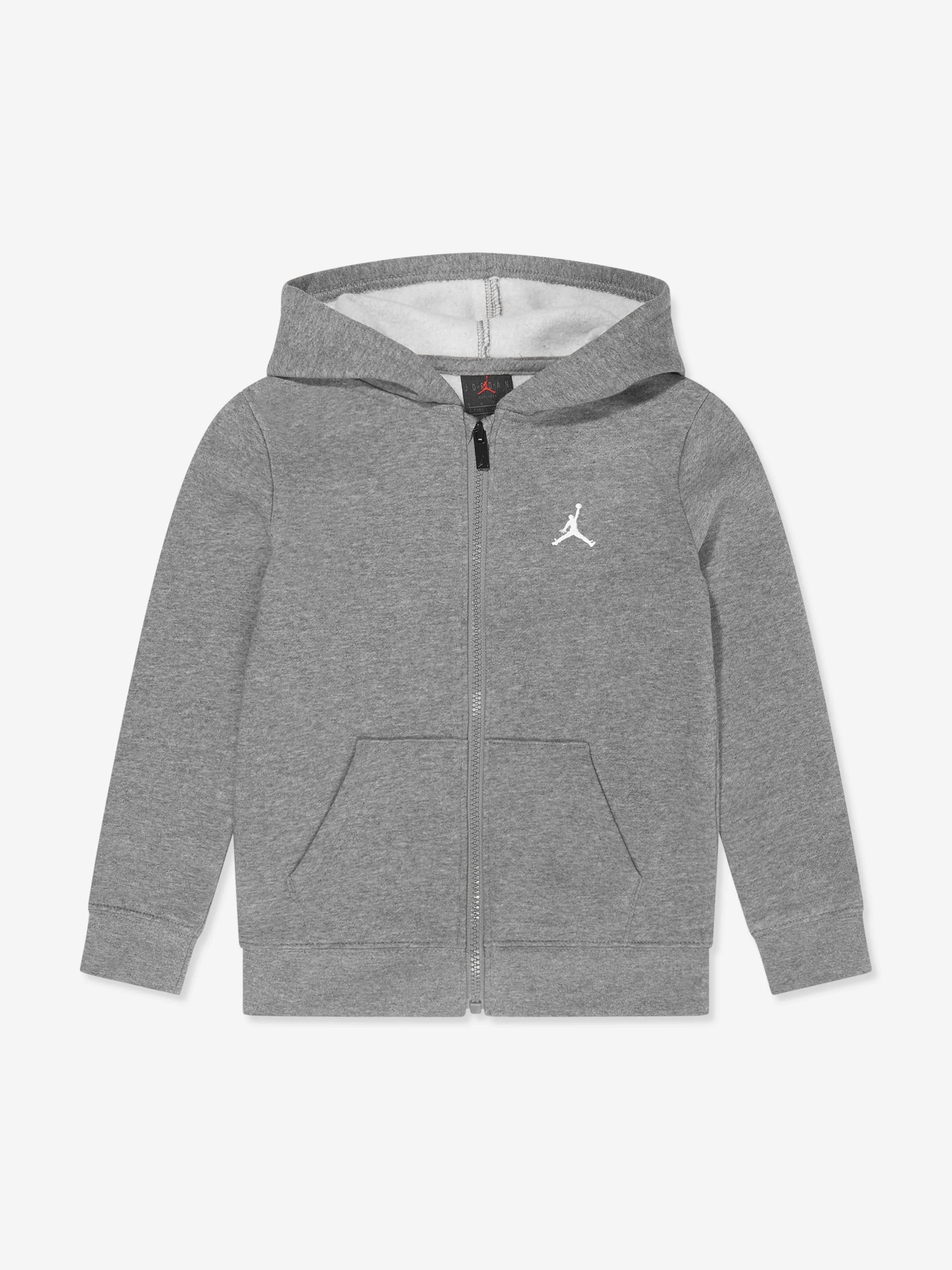 Jordan Boys MJ Brooklyn Fleece Tracksuit in Grey