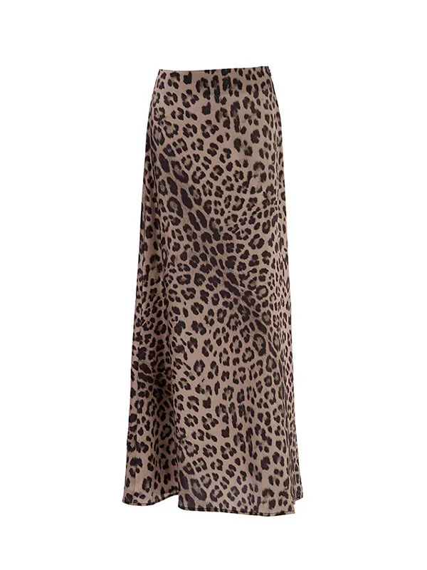 Leopard Bodycon Mermaid Skirts Bottoms