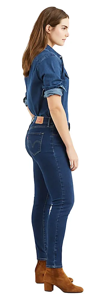 Levi's Women's Curvy Skinny Denim Jeans - Deep Blue Cosmos