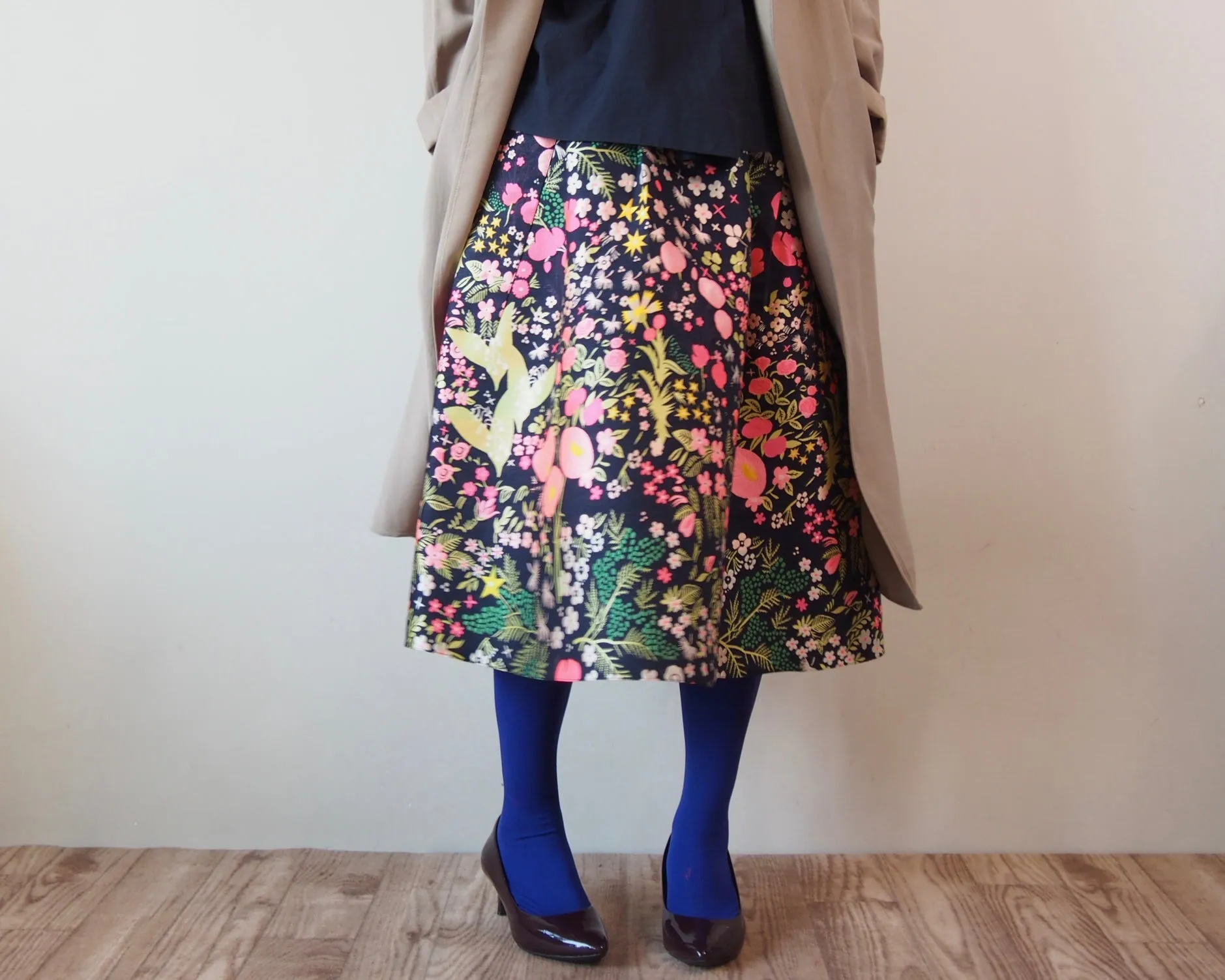 <S17A70> CRAZY WOVEN Skirt