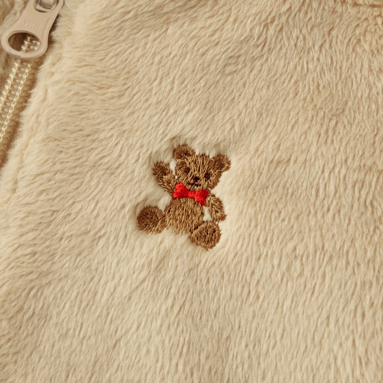 MIKI HOUSE Bear Microfur Loungewear