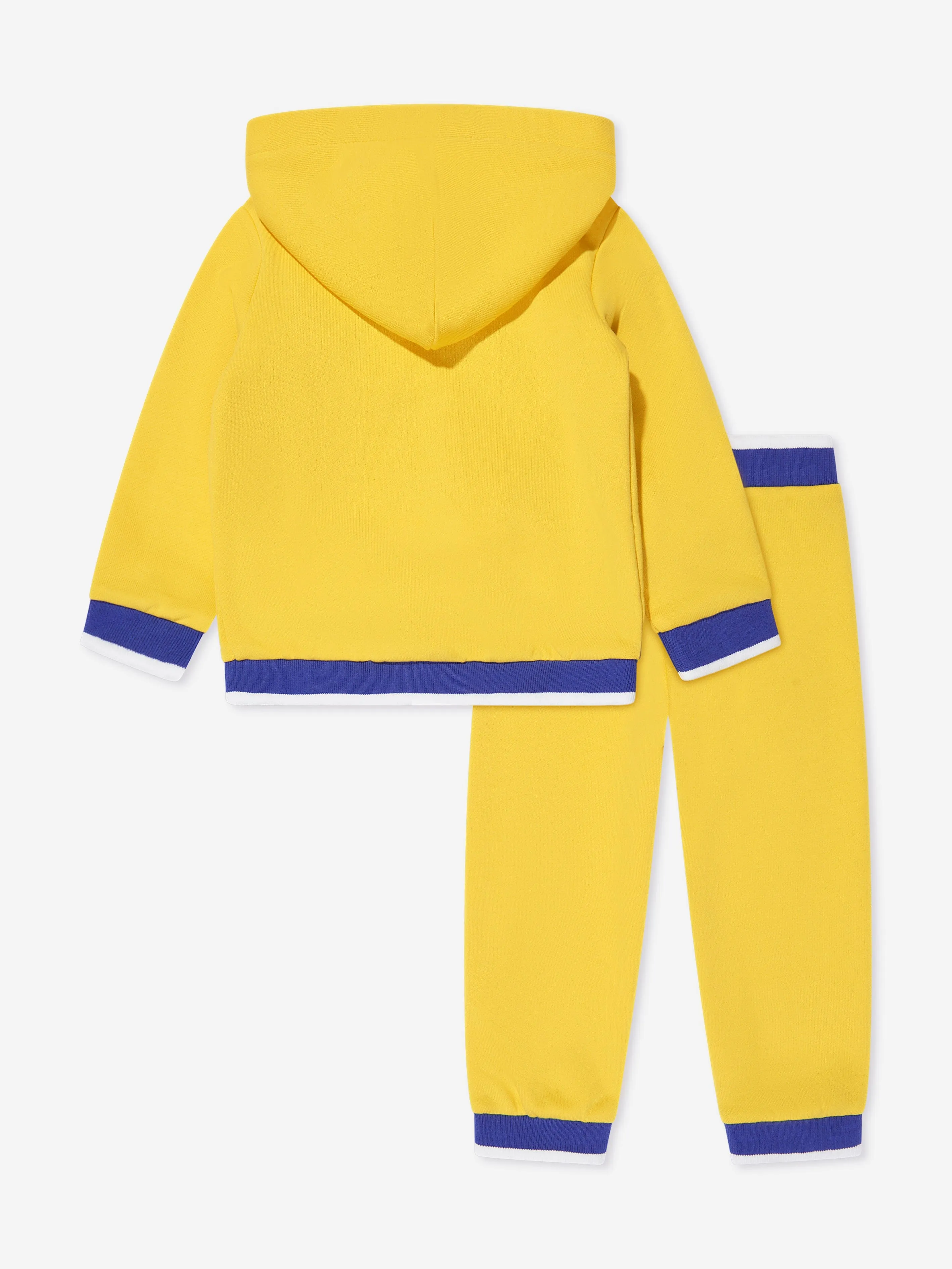 Moschino Baby Boys Teddy Logo Tracksuit in Yellow