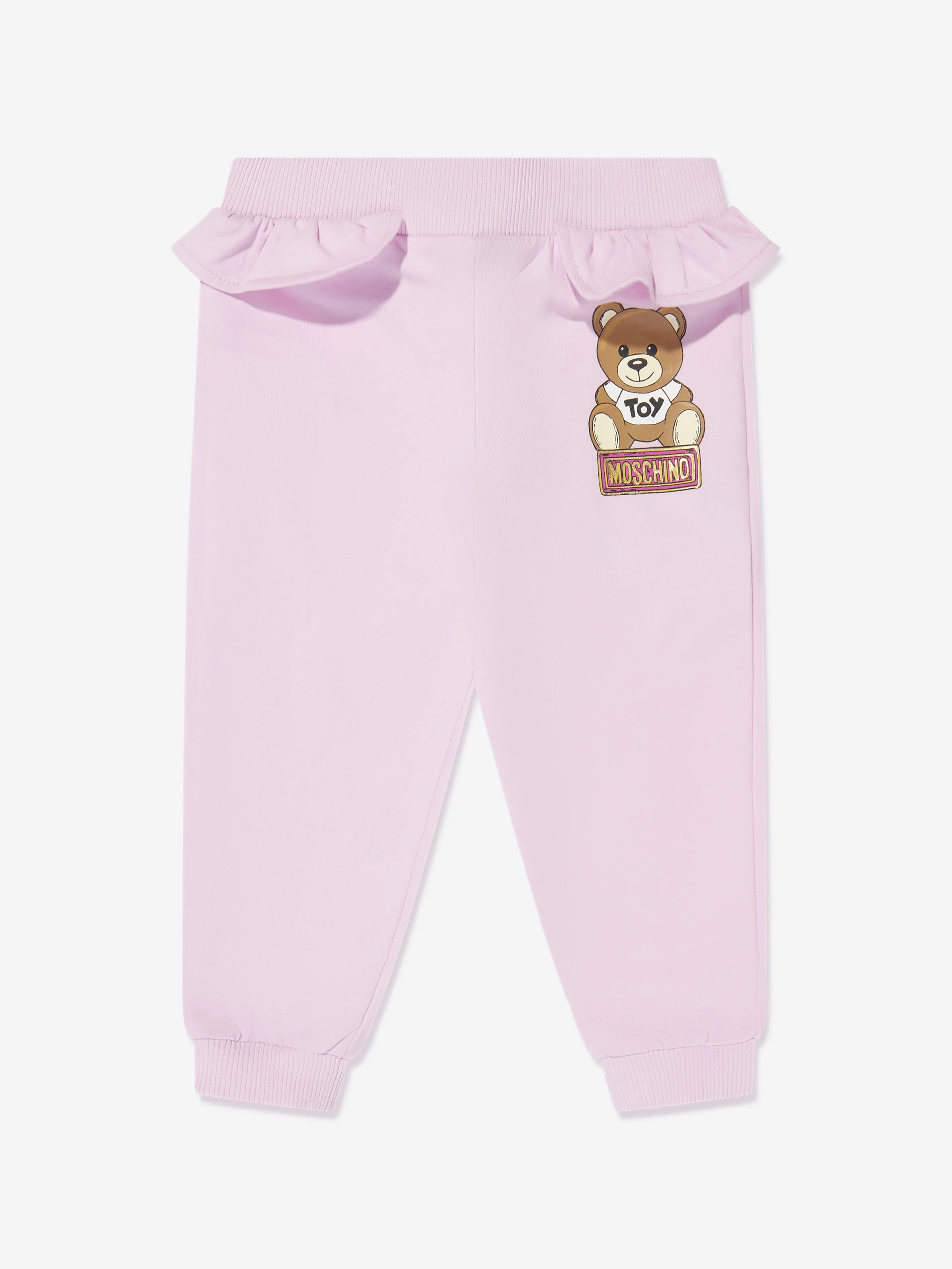 Moschino Baby Girls Teddy Bear Tracksuit in Pink