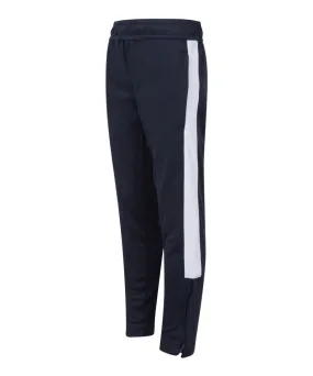 Navy/White - Kids knitted tracksuit pants