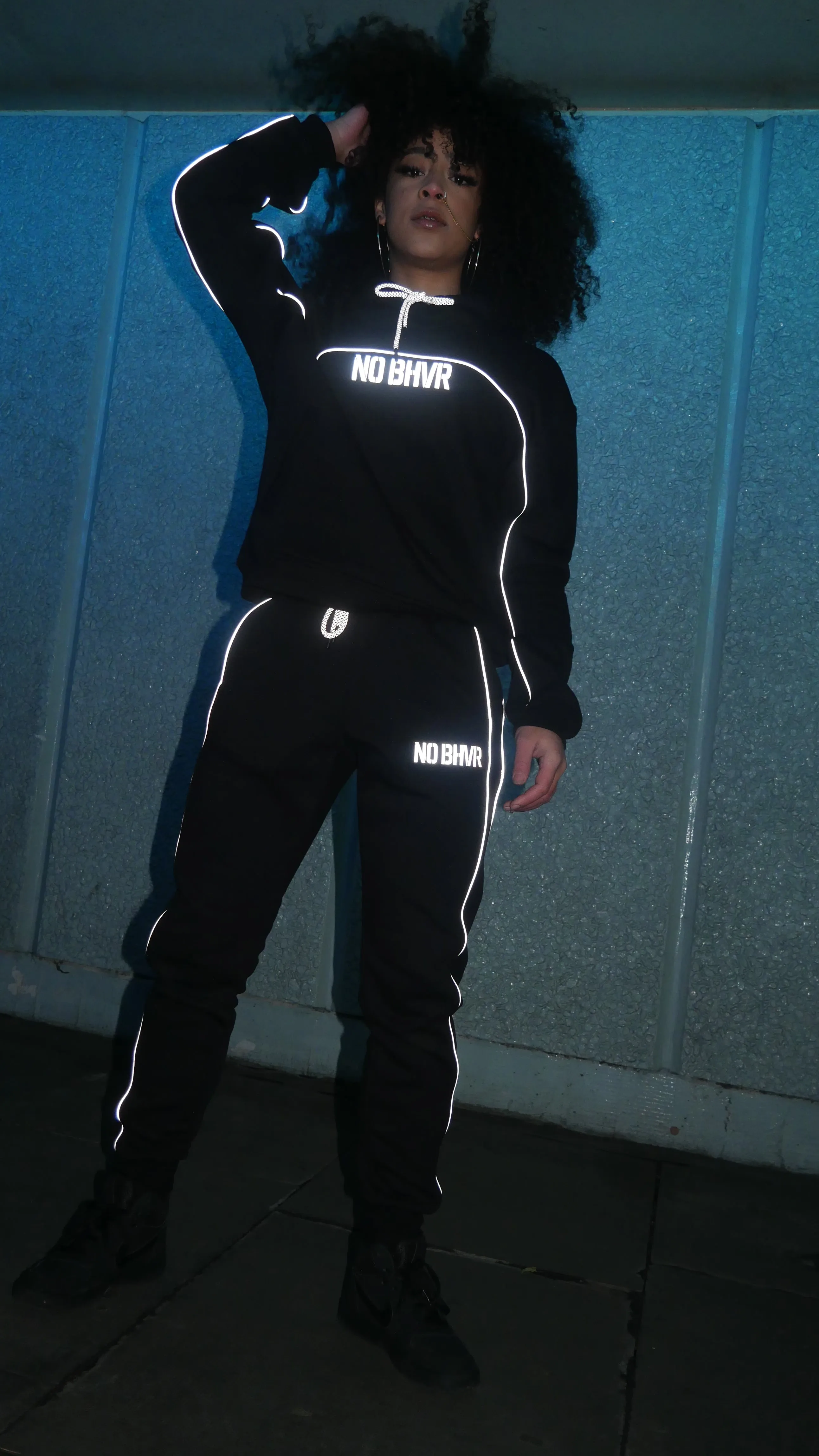 NO BHVR Reflective Women’s Trackie