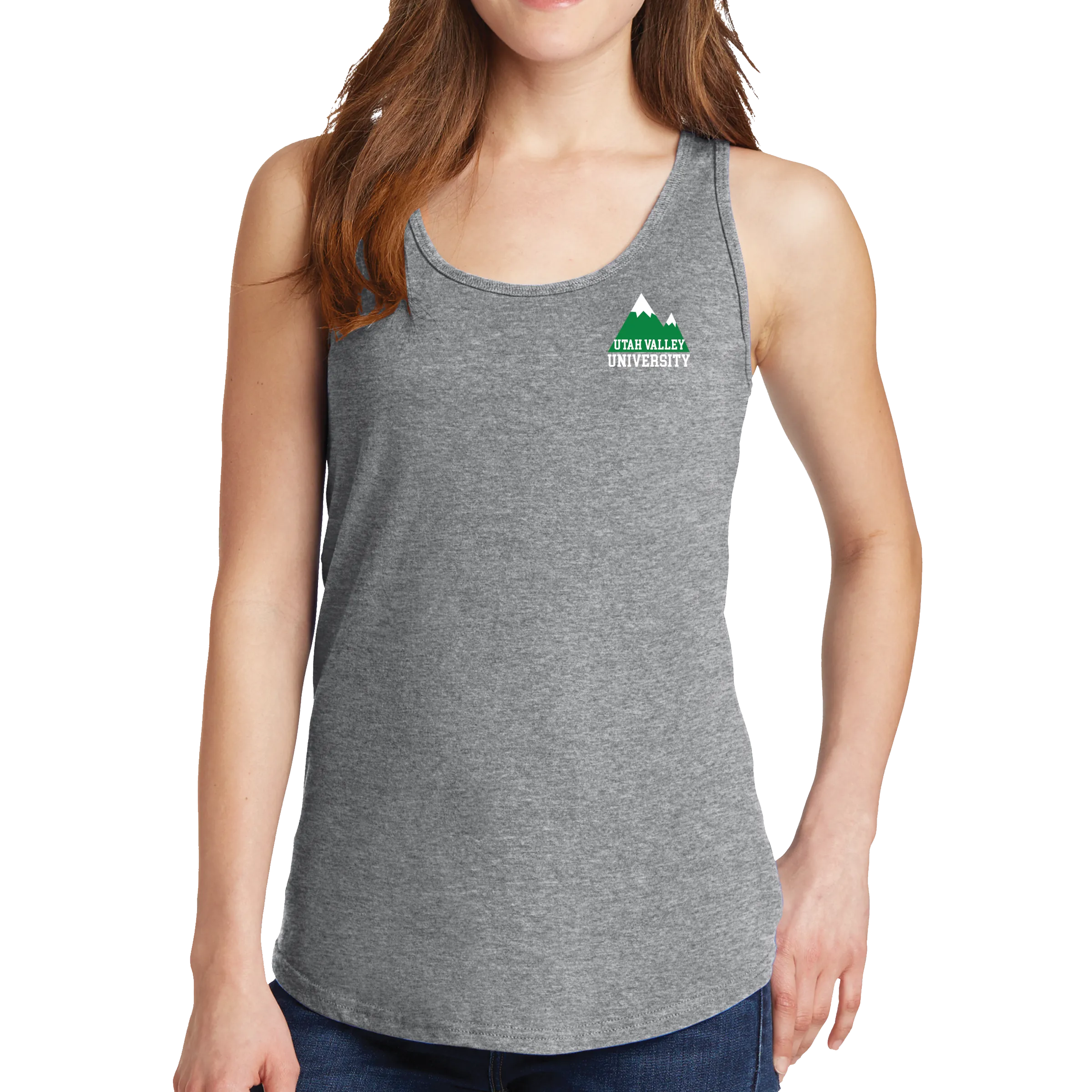 Port & Company® Ladies Core Cotton Tank Top- Mountain