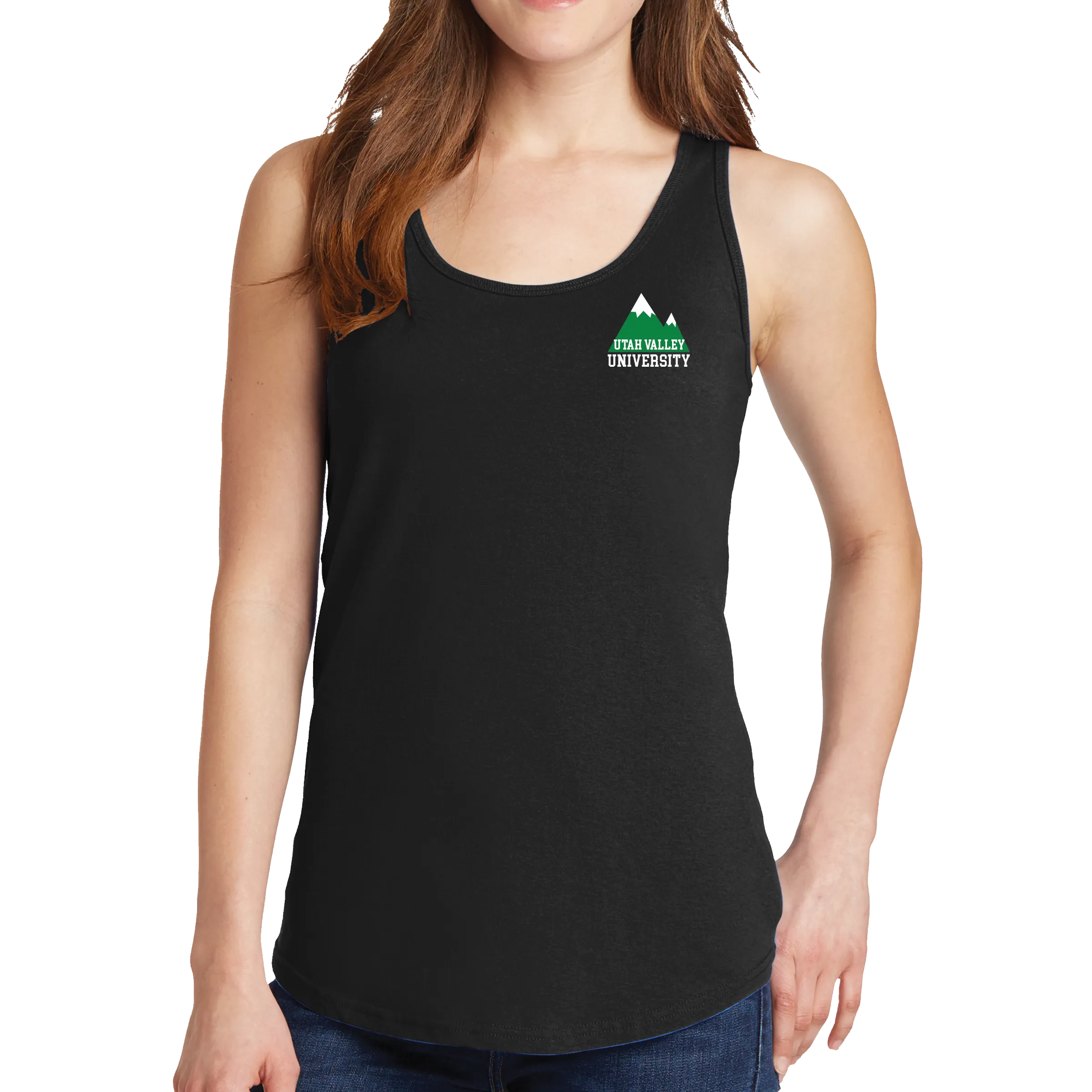 Port & Company® Ladies Core Cotton Tank Top- Mountain