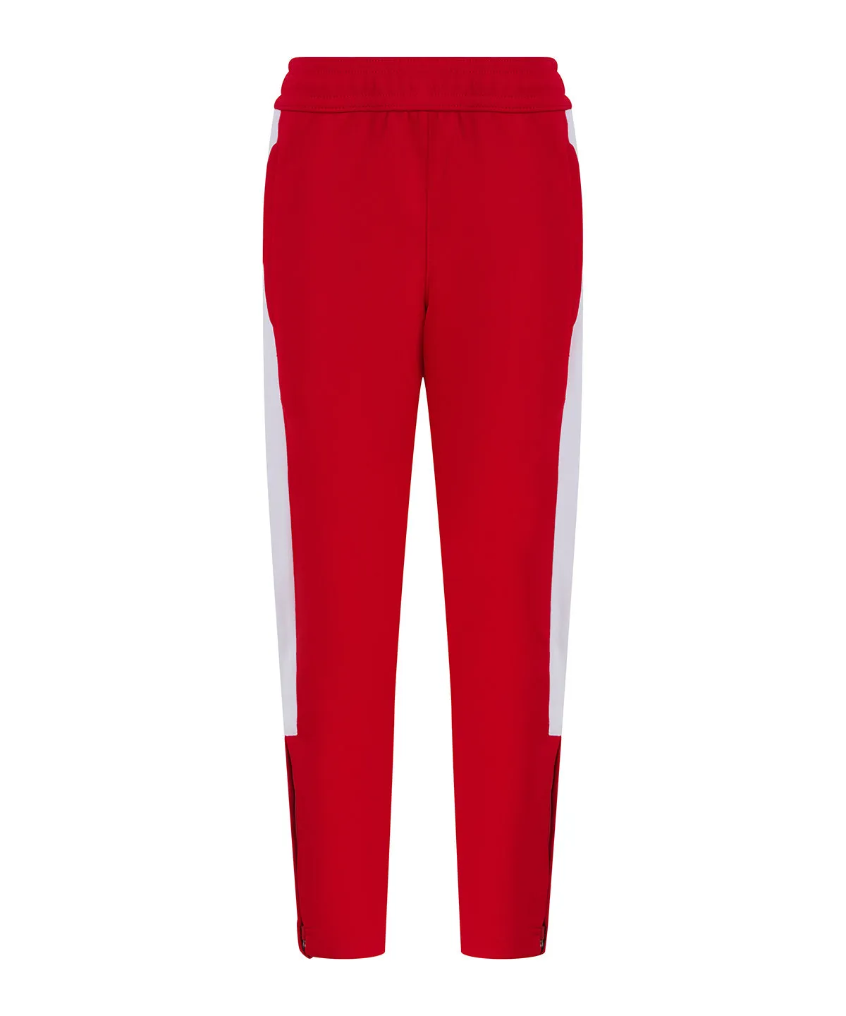 Red/White - Kids knitted tracksuit pants