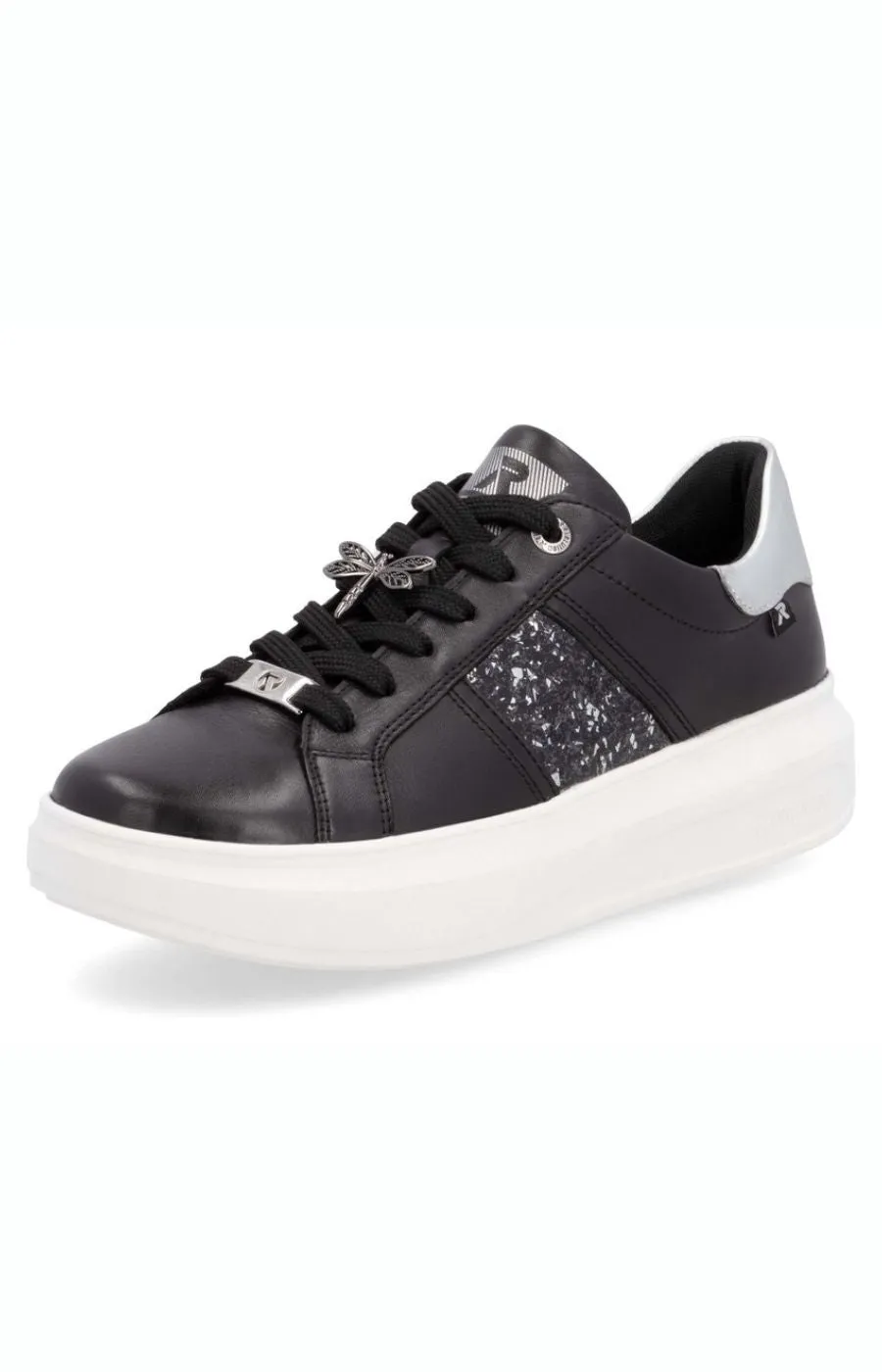 Rieker Trainer in Black