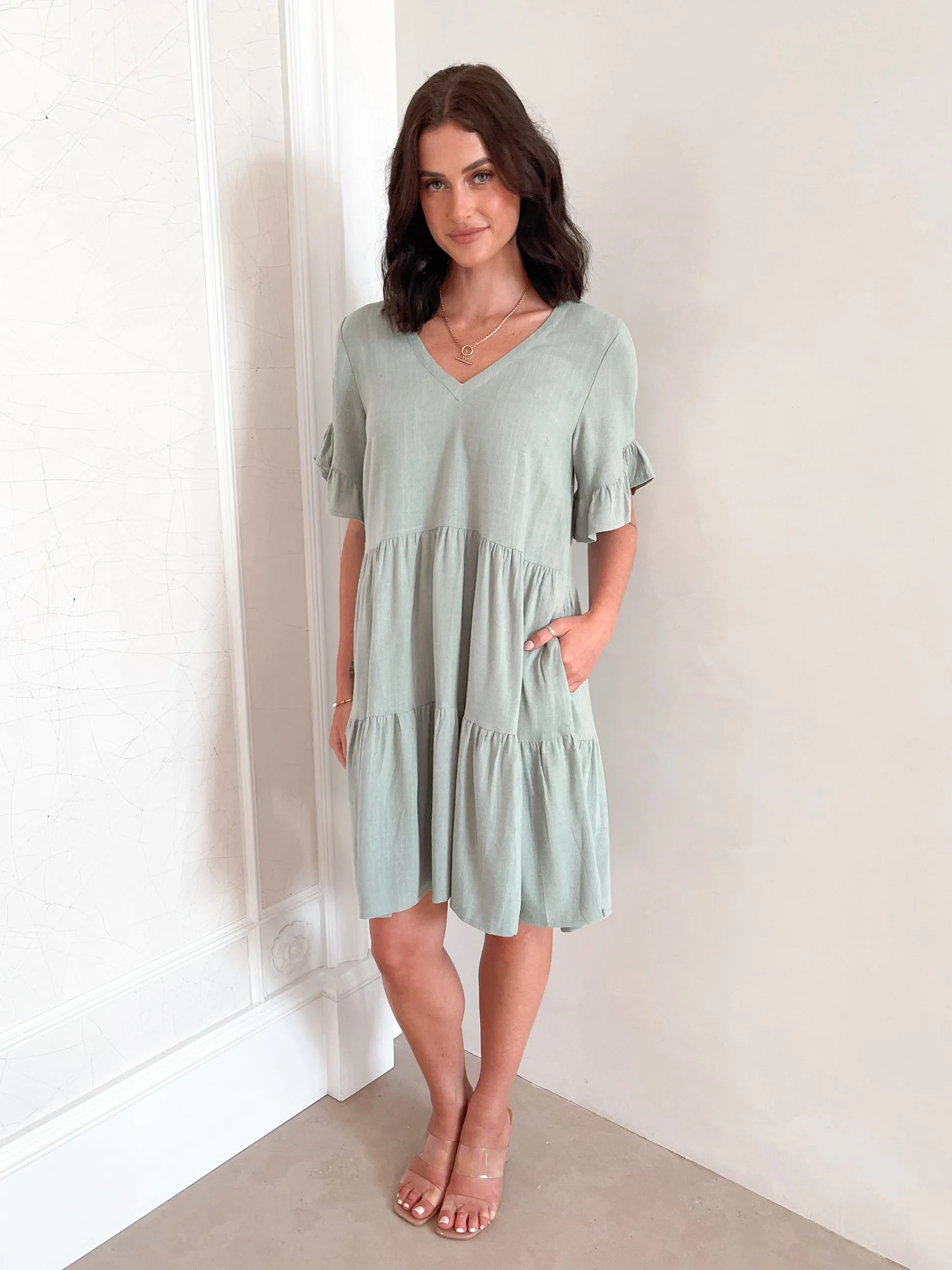 Robin Dress - Sage