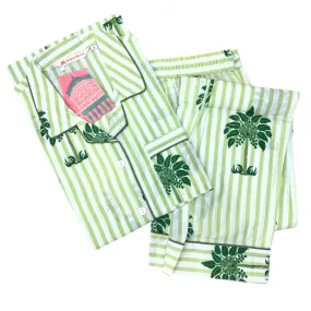 Shanti PJ Set | Summer Palms