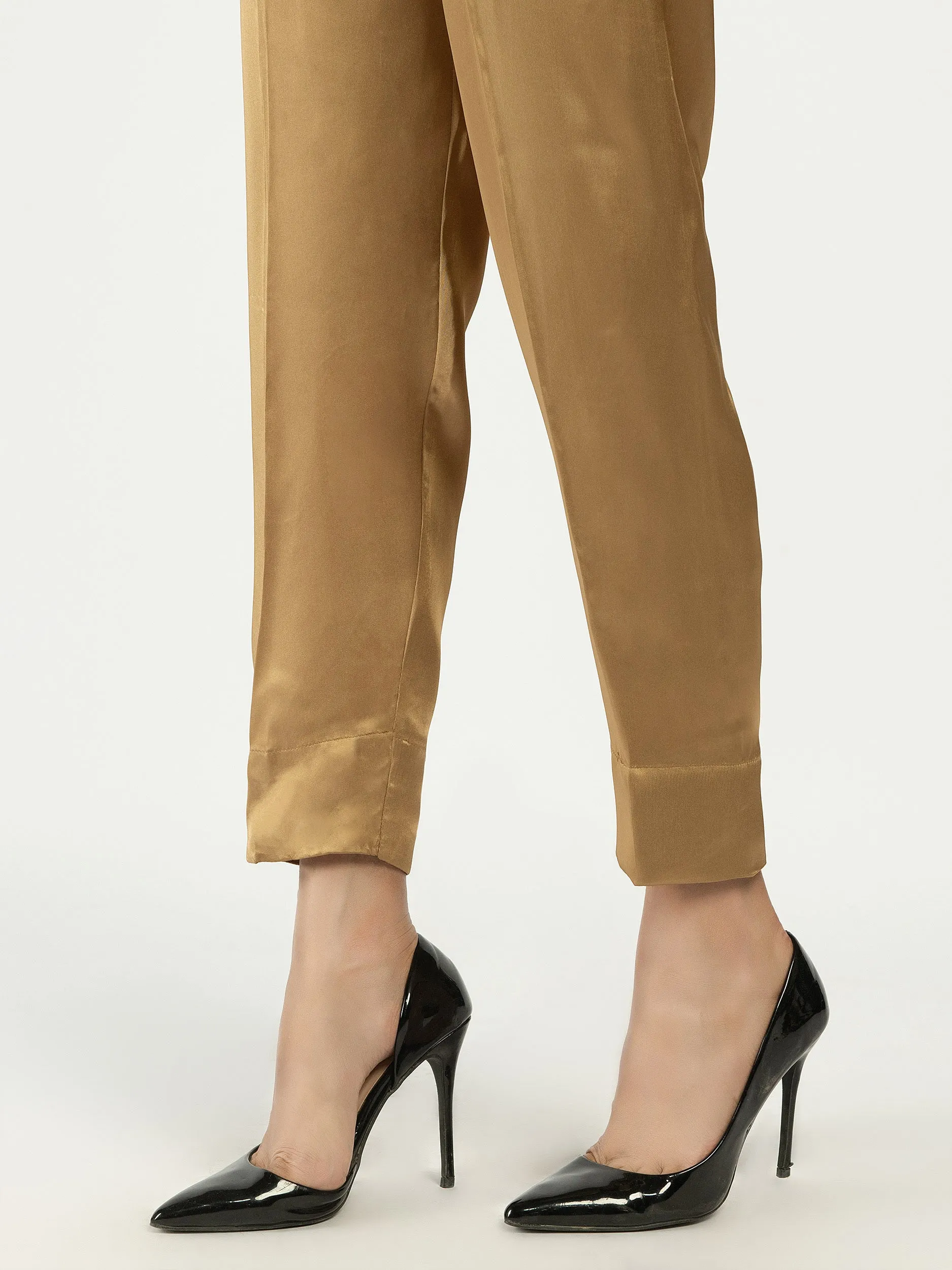 Shimmery Silk Trousers