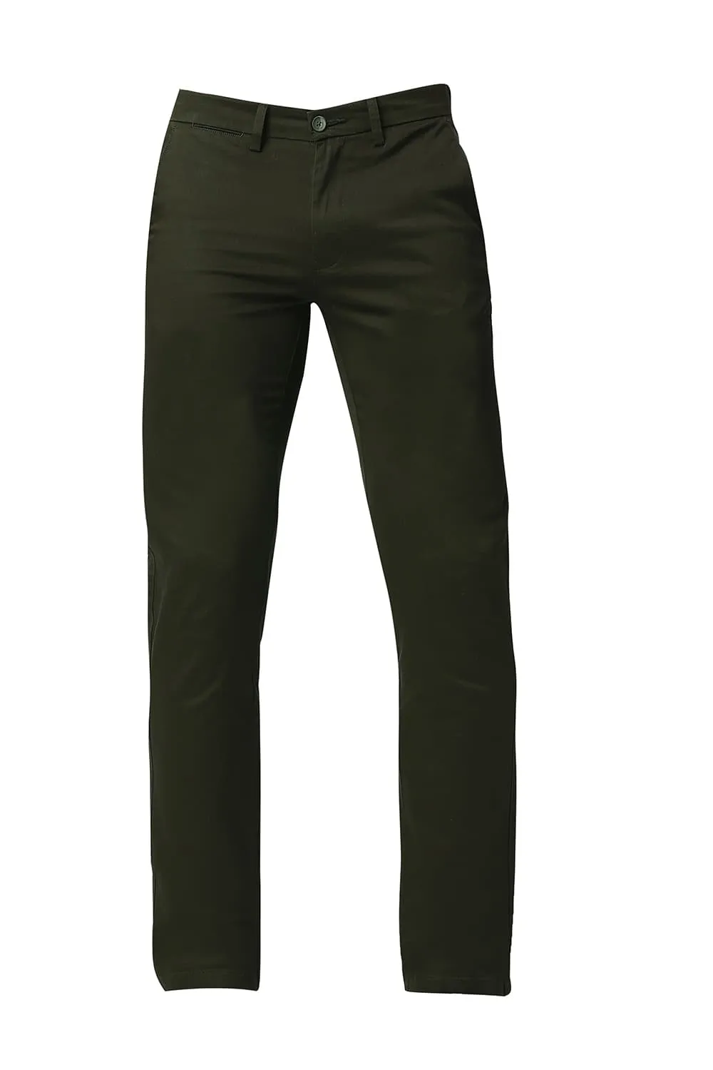 Skinny Fit Broken Twill Stretch Trousers