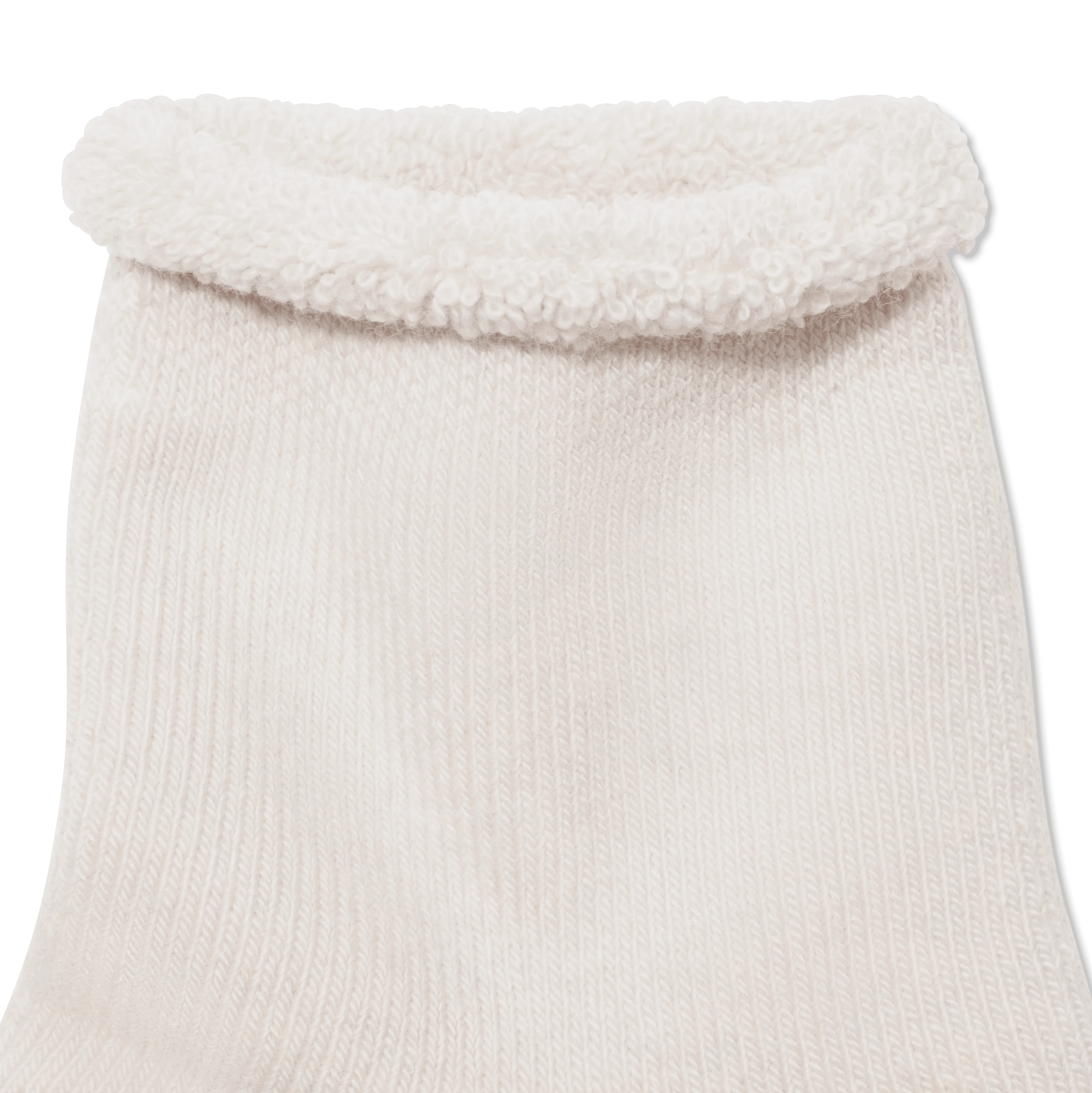 Women's Merino Wool Blend Roll-Top Gripper House Socks