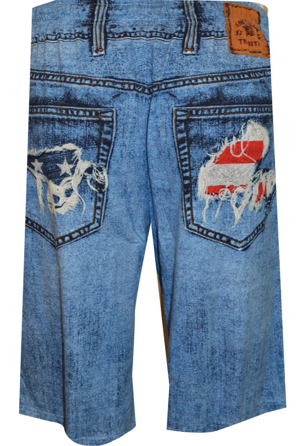 Your Old Worn Out Favorite Jeans Americana Lounge Shorts