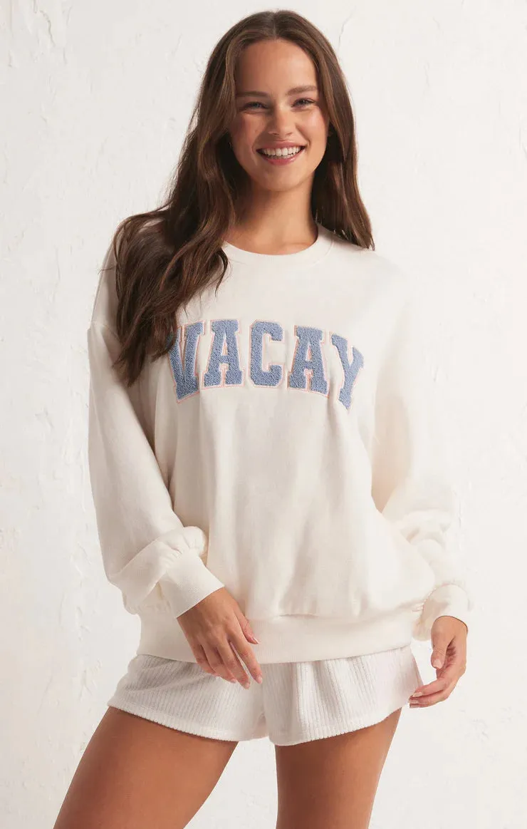 Z SUPPLY - OVERSIZED VACAY SWEATSHIRT